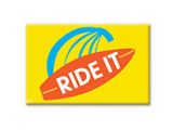 Tin Magnet - Ride It Surfboard