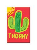 Tin Magnet - Saguaro Thorny