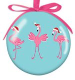 Ball Ornaments - Flamingo